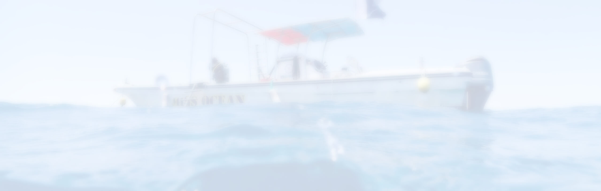 水面から見た船の写真