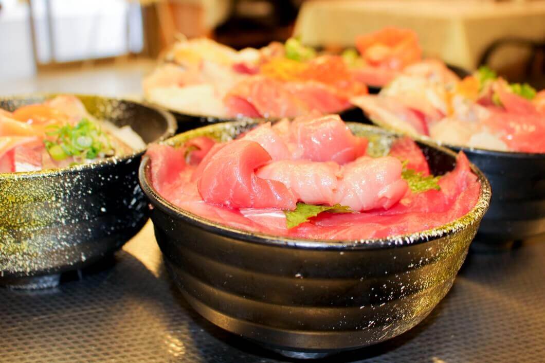 海鮮丼の写真